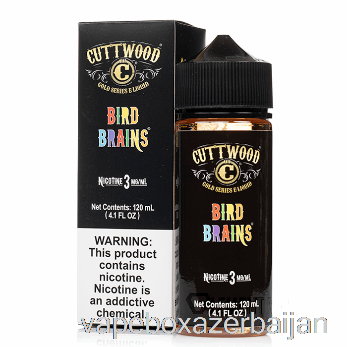 Vape Azerbaijan Bird Brains - Cuttwood E-Liquid - 120mL 0mg